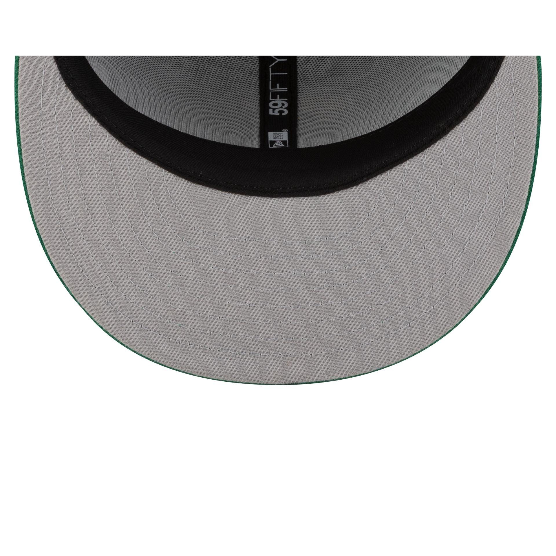 Cleveland Guardians Metallic Gold Logo 59FIFTY Fitted Hat Male Product Image