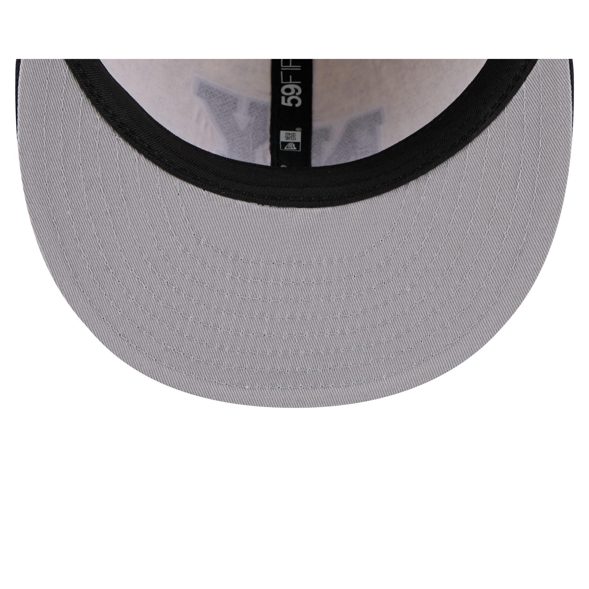 New York Yankees Wool Letterman Retro Crown 59FIFTY Fitted Hat Male Product Image