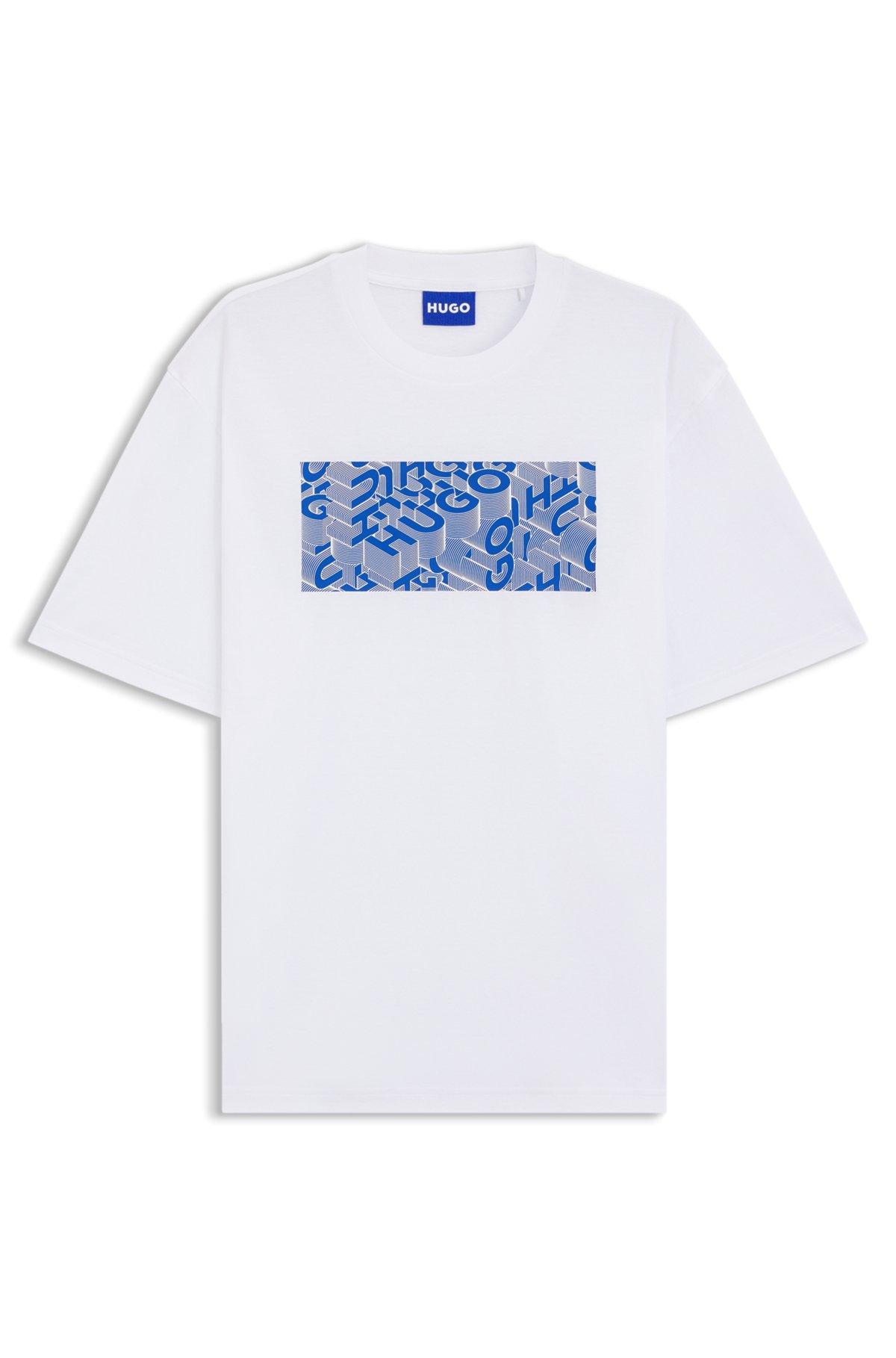Printed-artwork T-shirt in cotton jersey Product Image