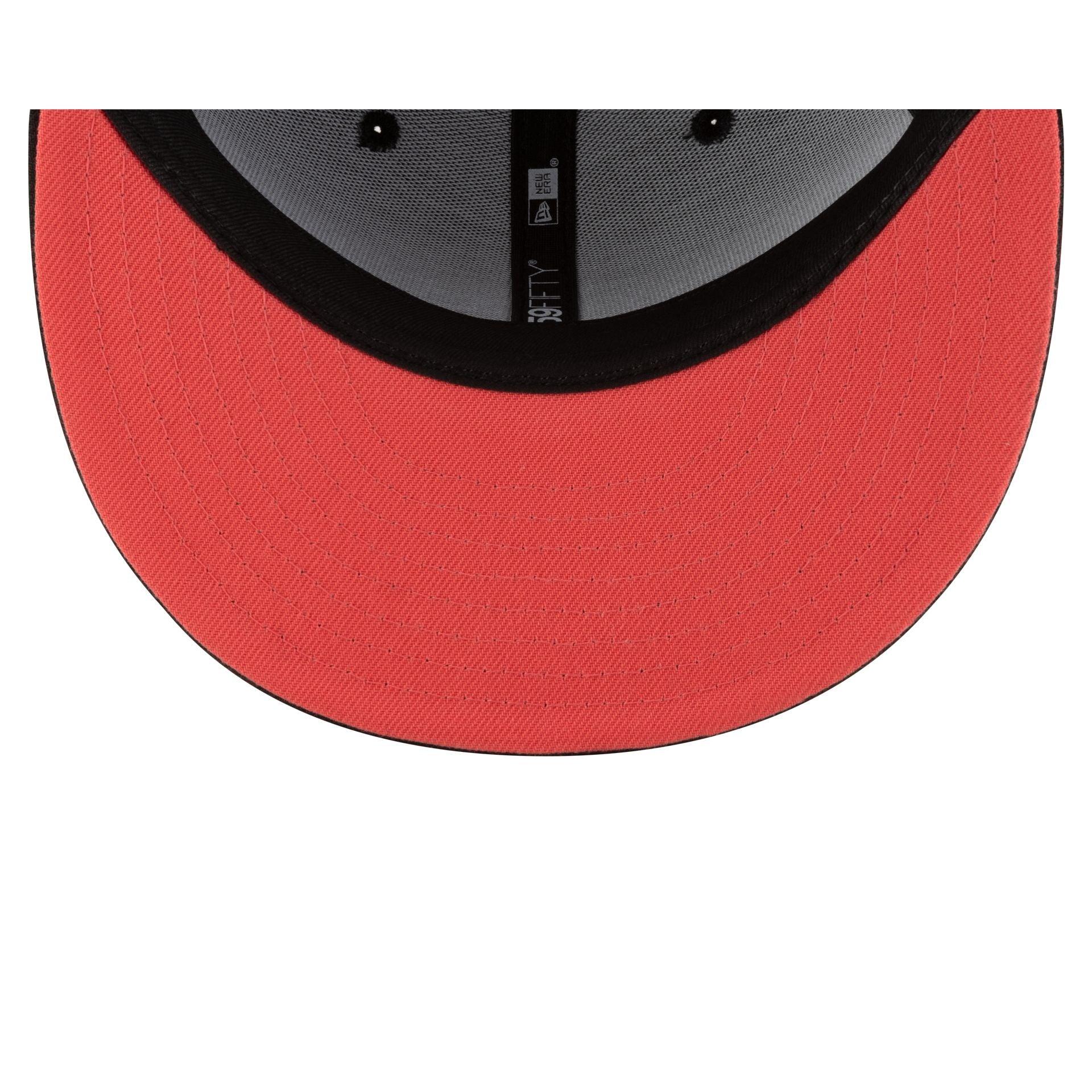 Mexico Baseball Black on Black 59FIFTY Fitted Hat Male Product Image