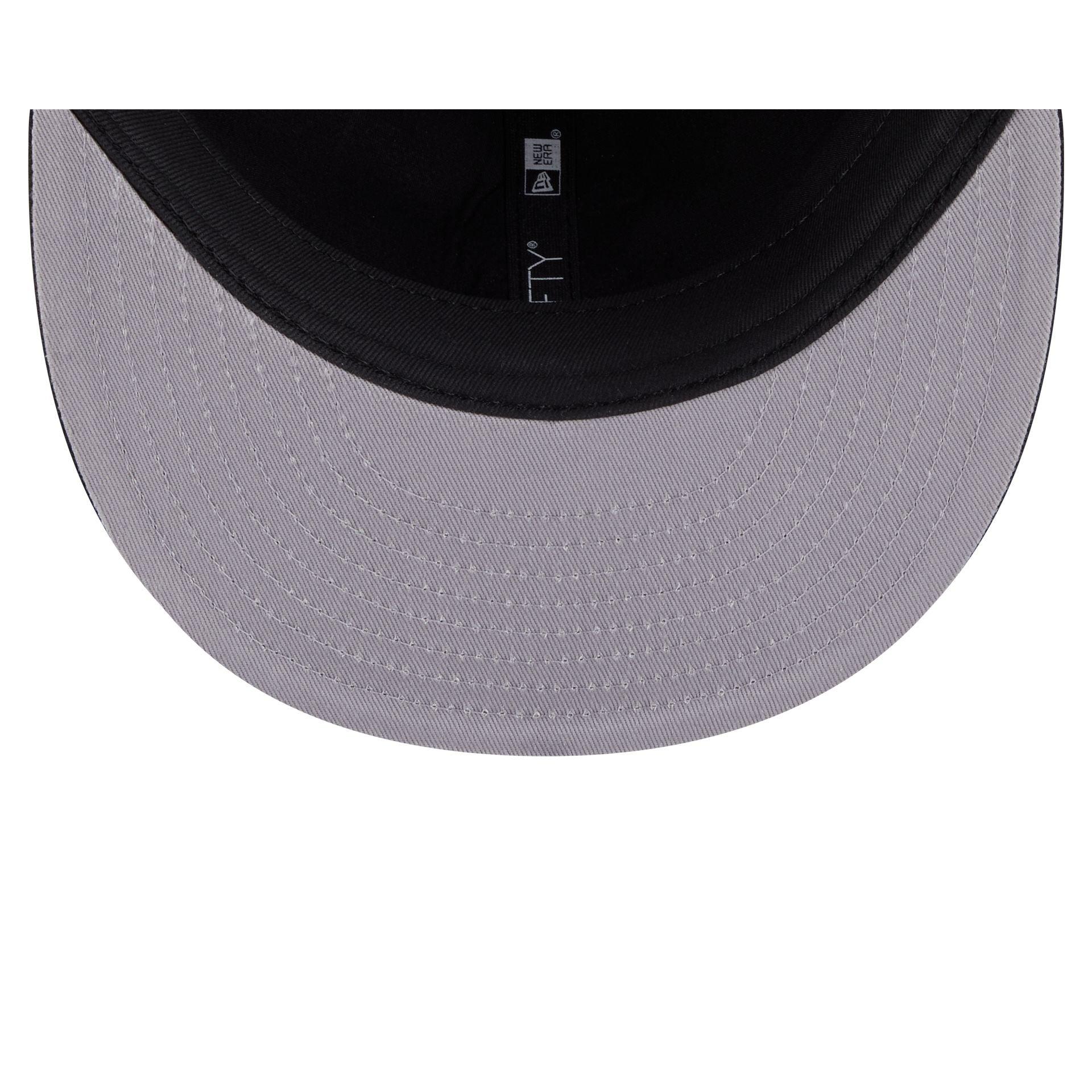 Boston Red Sox Black and White Plaid Retro Crown 9FIFTY Snapback Hat Male Product Image