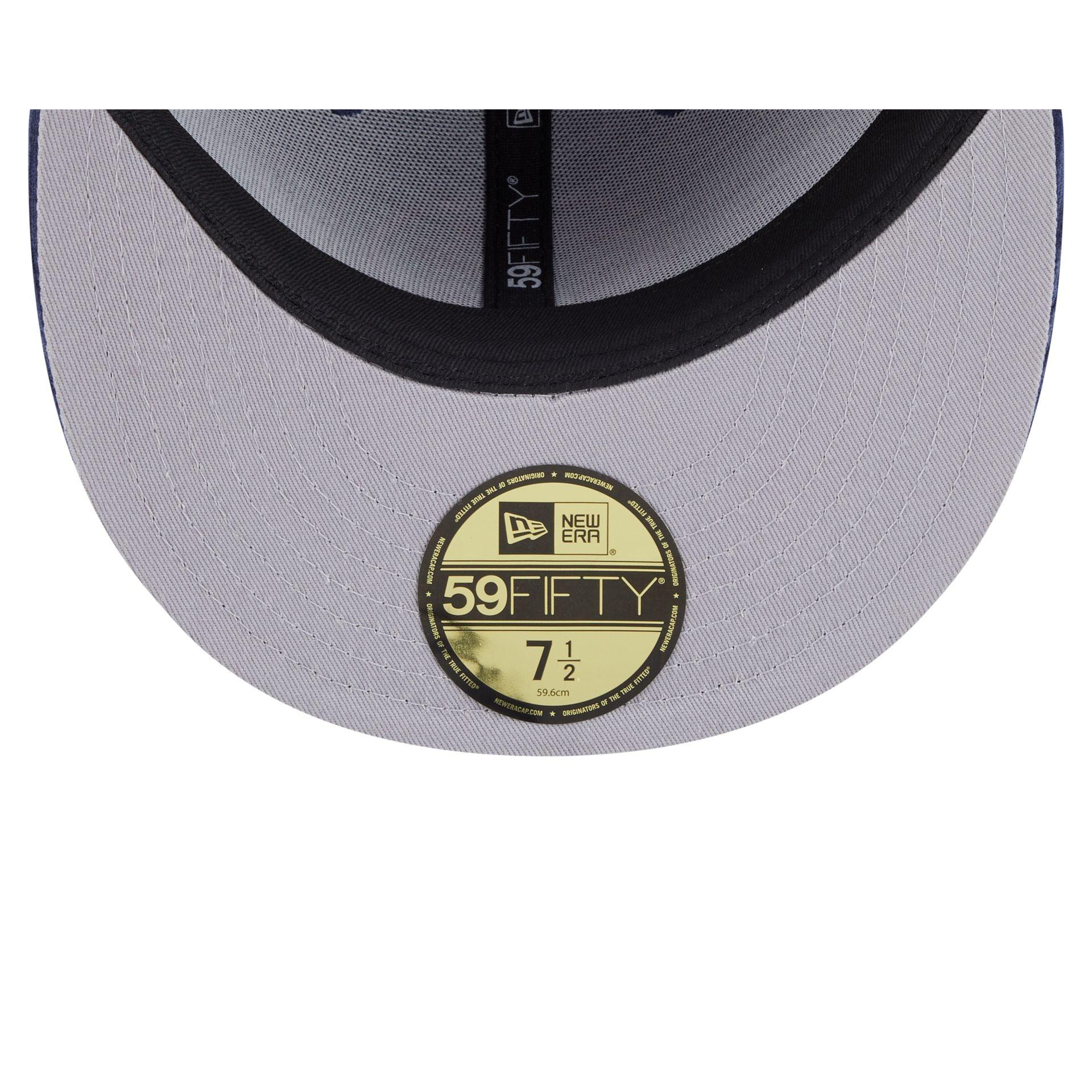 Buffalo Bills 2025 Sideline Hot Weather Split Panel 9FIFTY Snapback Hat Male Product Image