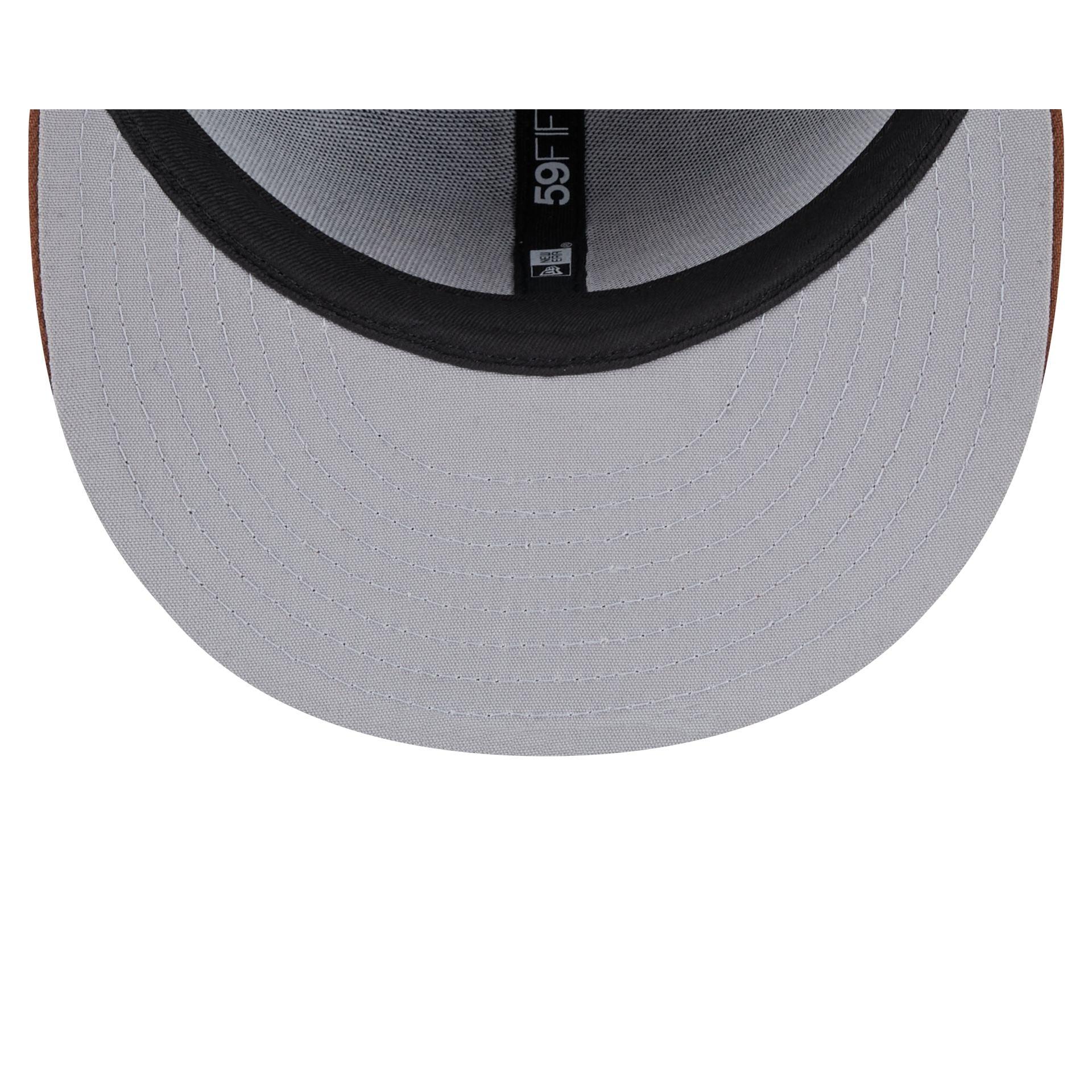 New York Knicks Vintage Herringbone 59FIFTY Fitted Hat Male Product Image