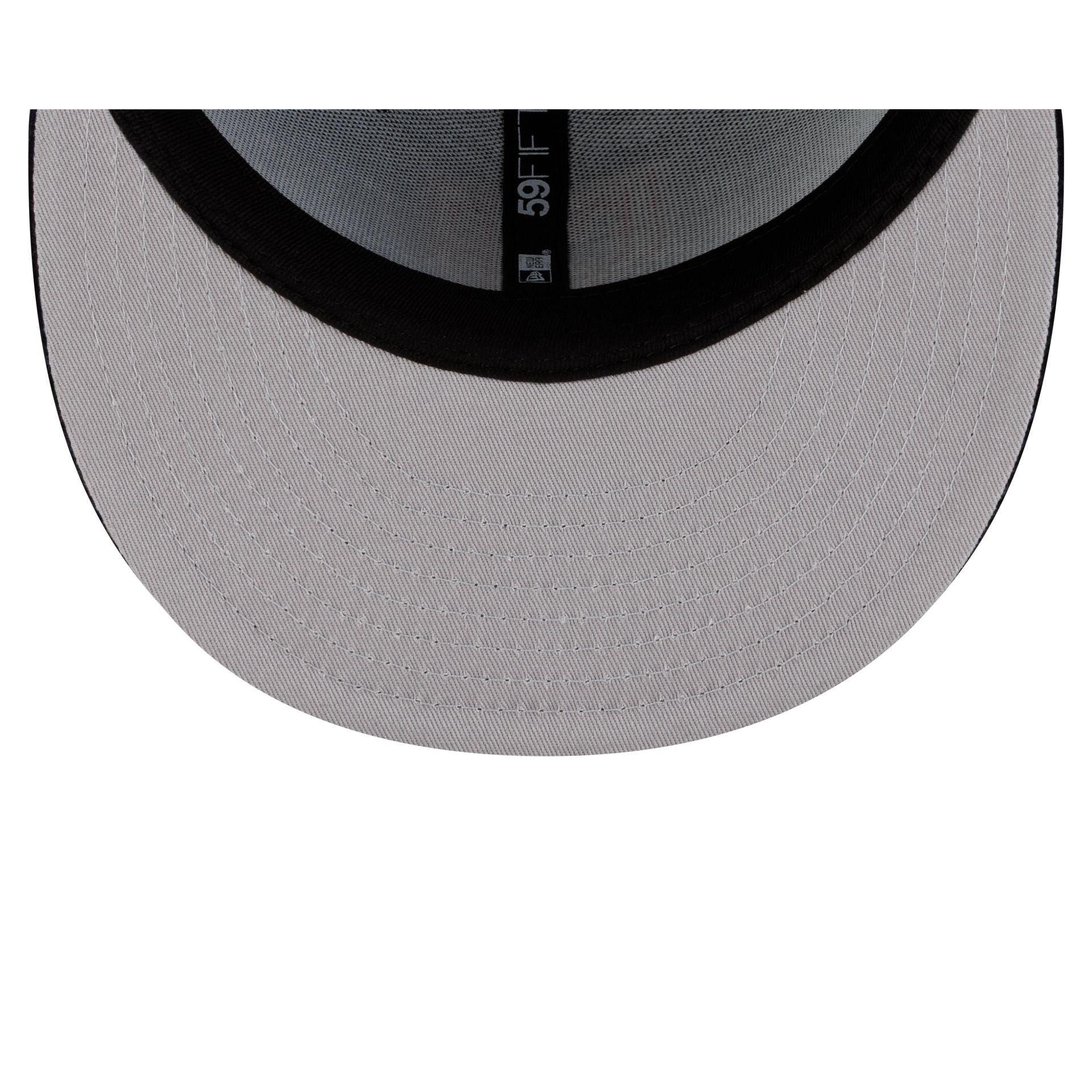 Ohio State Buckeyes Black & White 9FIFTY Snapback Hat Male Product Image