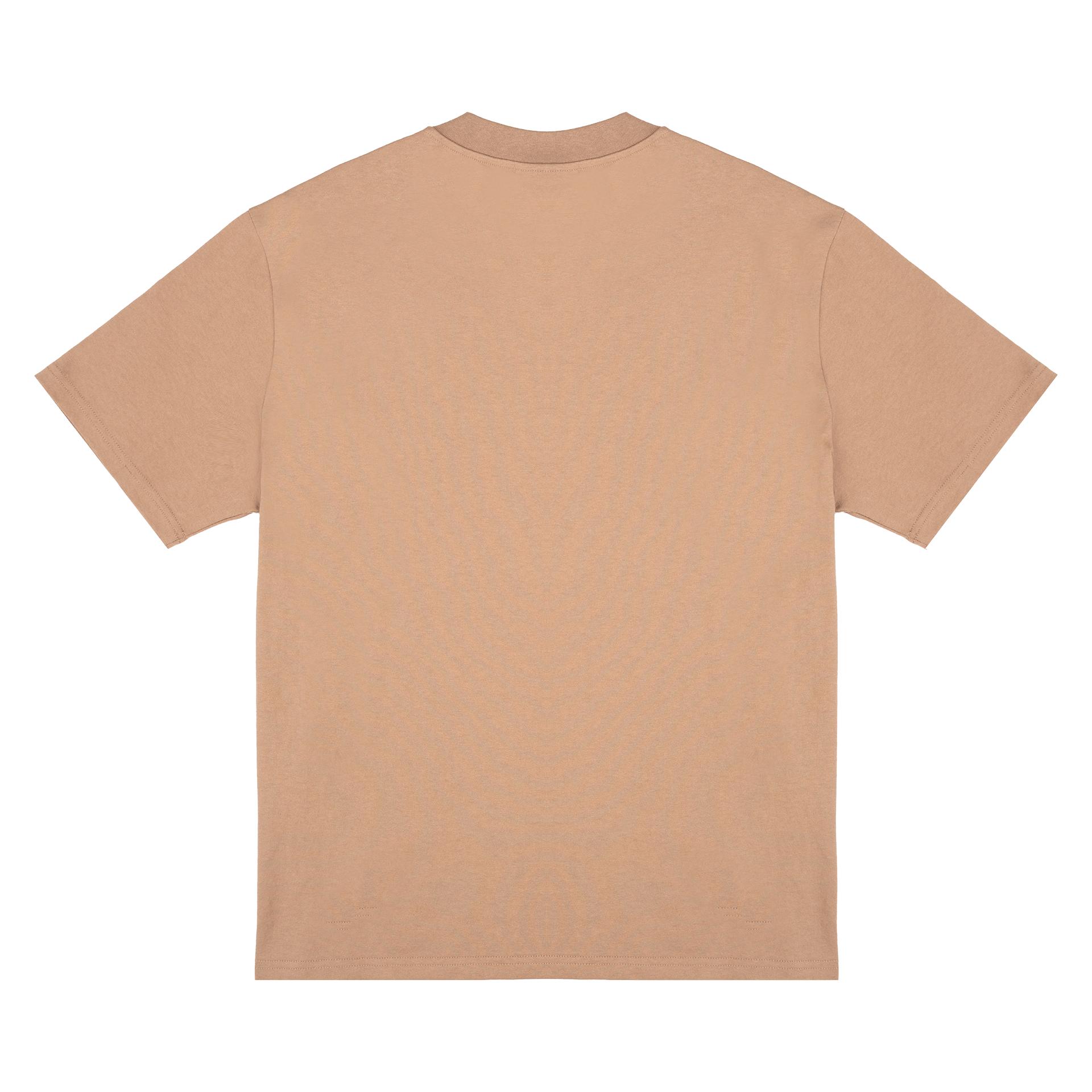 New Era Branded Alden Taupe Gray T-Shirt Male Product Image