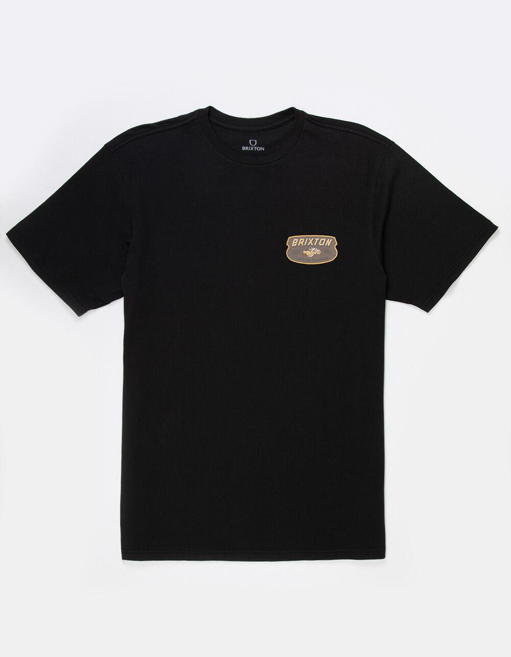 BRIXTON Clayburn Mens Tee - BLACK Product Image
