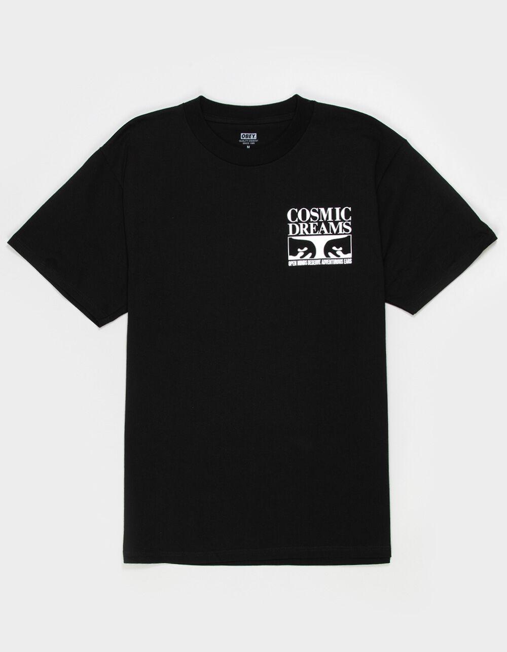OBEY Cosmic Dreams Mens Tee - BLACK Product Image