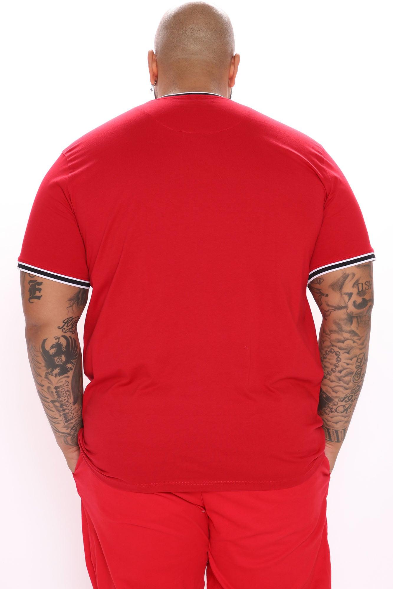 Painless Short Sleeve Tee - Red Product Image