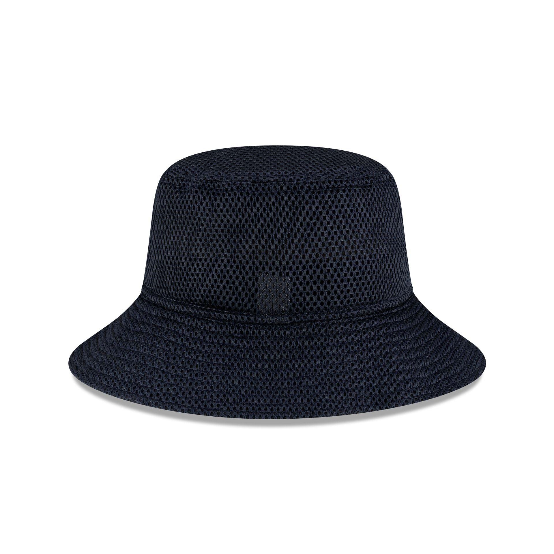 New Era Cap Air Mesh Navy Bucket Hat Male Product Image