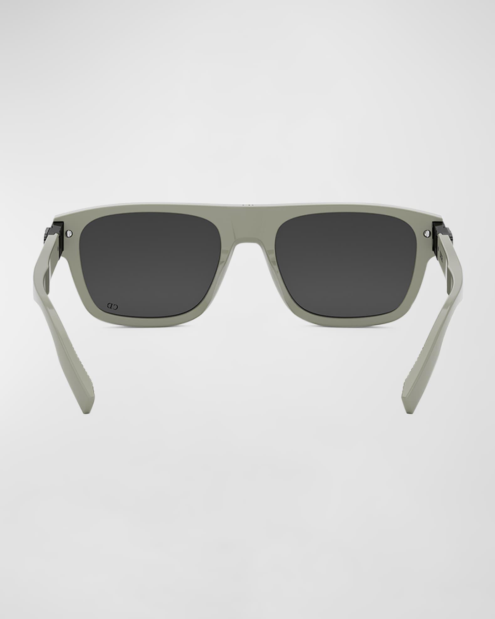 Mens Slim 49MM Round Sunglasses Product Image