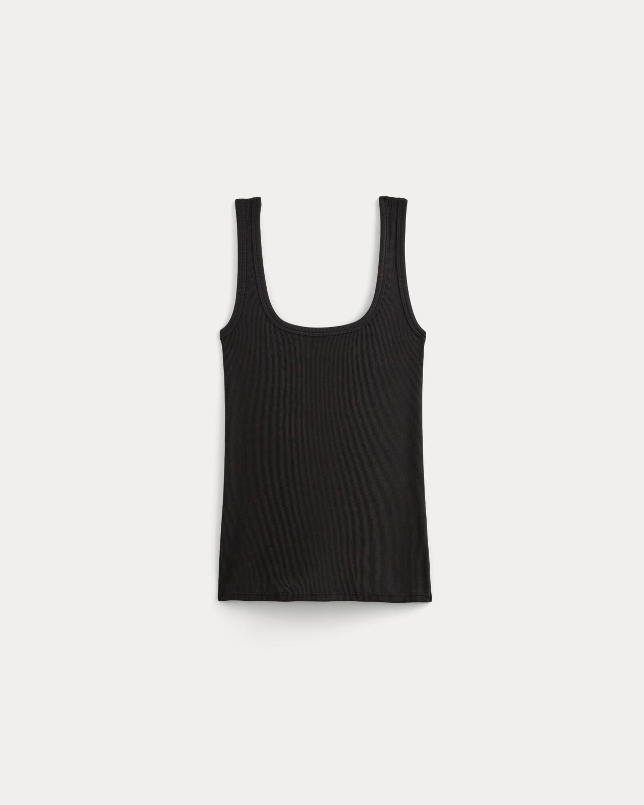 Womens Luxe RibSquare-Neck Tank by Everlane Product Image
