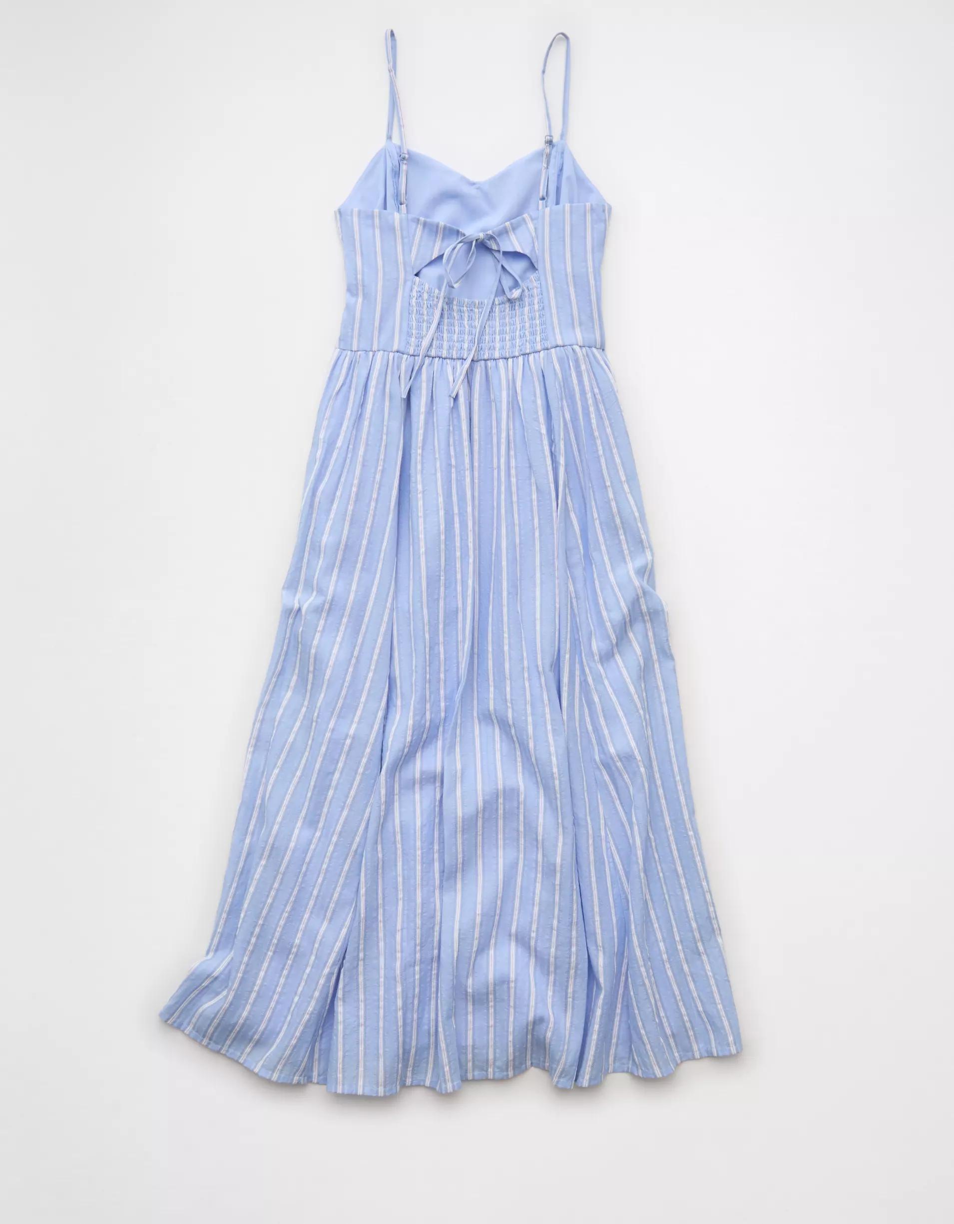 AE Sweetheart Drop Waist Midi Dress Product Image