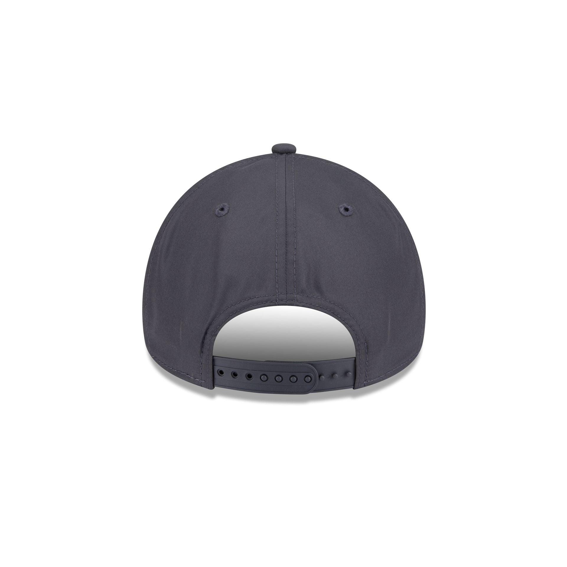 Hub City Spartanburgers Navy Satin 9FORTY A-Frame Snapback Hat Male Product Image