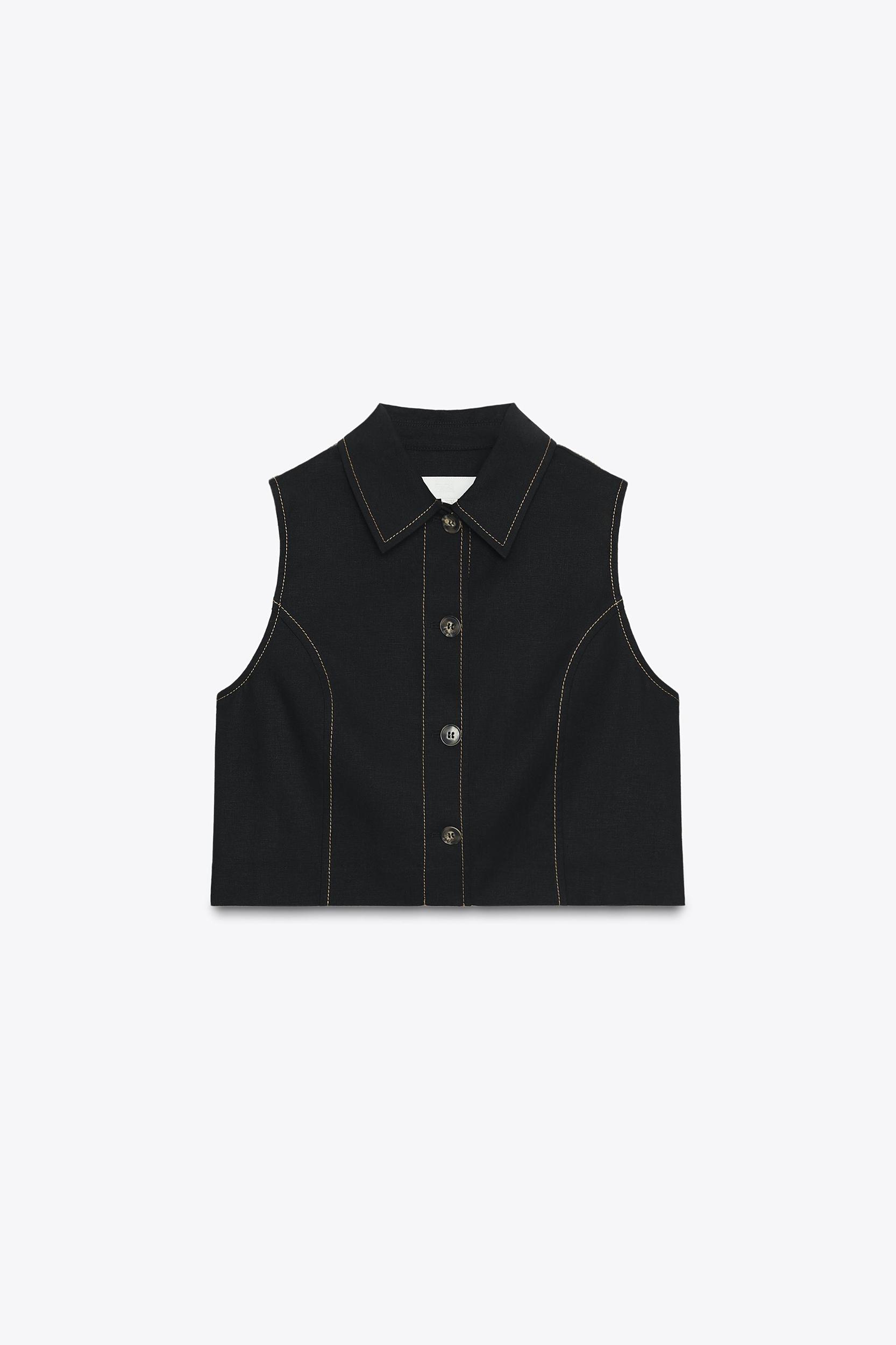 TAILORED SHORT WAISTCOAT Product Image