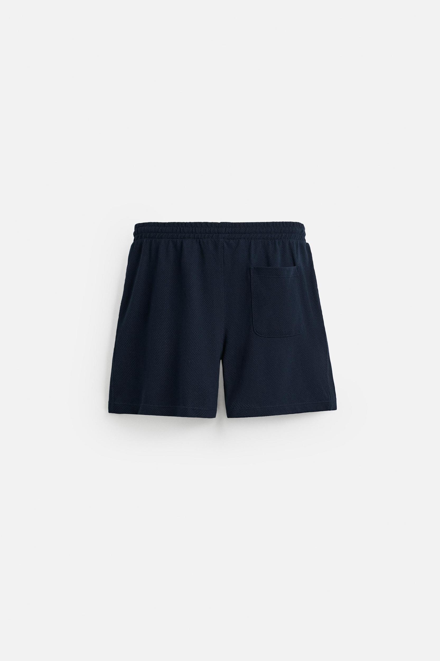TEXTURED RELAXED FIT SHORTS Product Image
