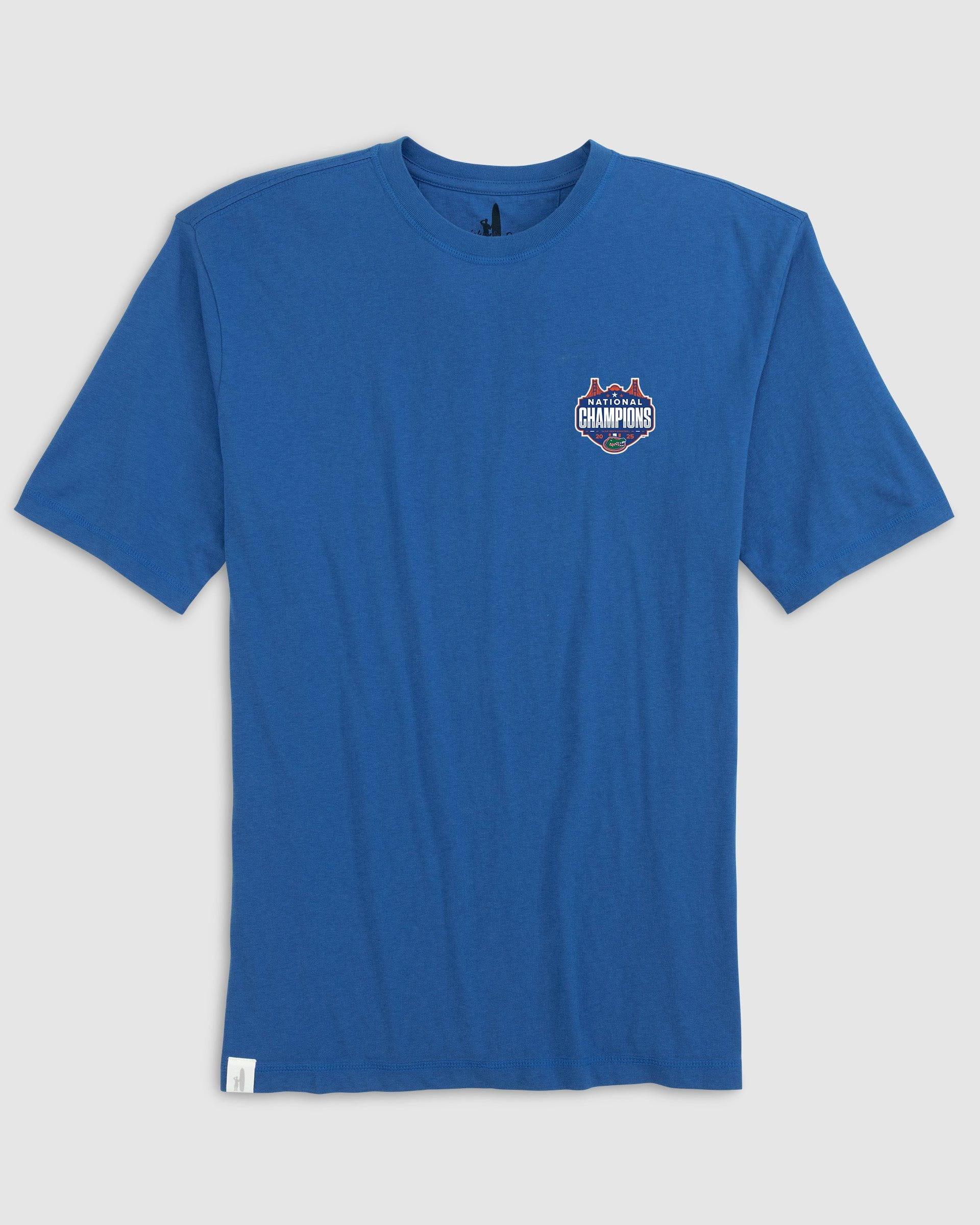 Georgia Heathered Spencer T-Shirt - Vault Logo Product Image