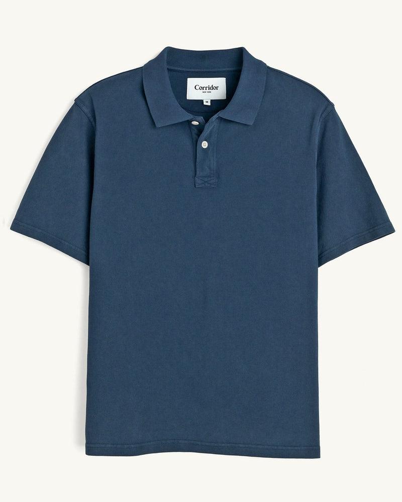 Pique Polo - Navy Product Image