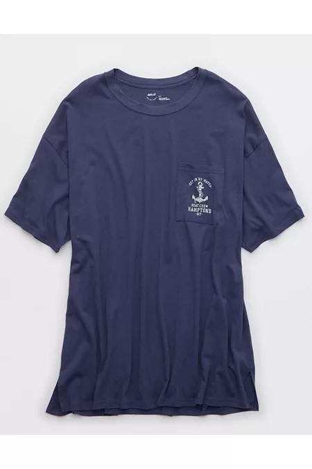 Aerie Sleep Happens Night Tee Women's Product Image