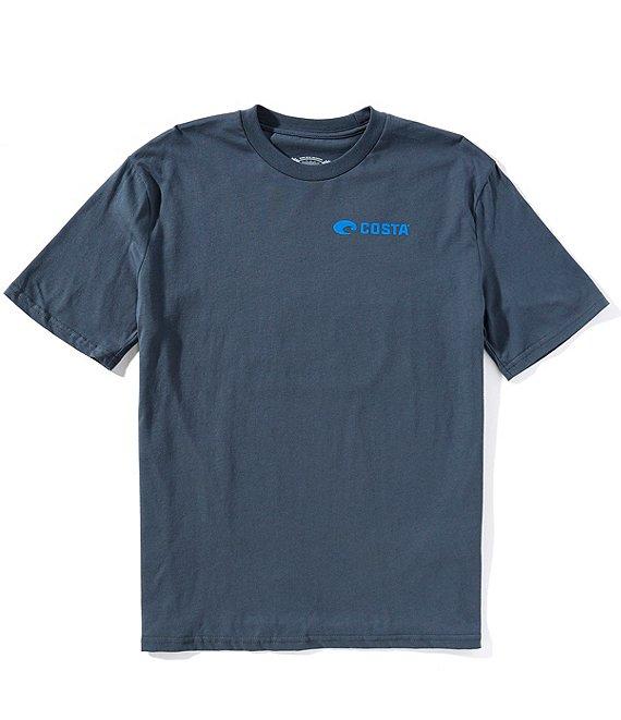 Costa Emblem Bass Short Sleeve Tubular-Knit Graphic T-Shirt Product Image