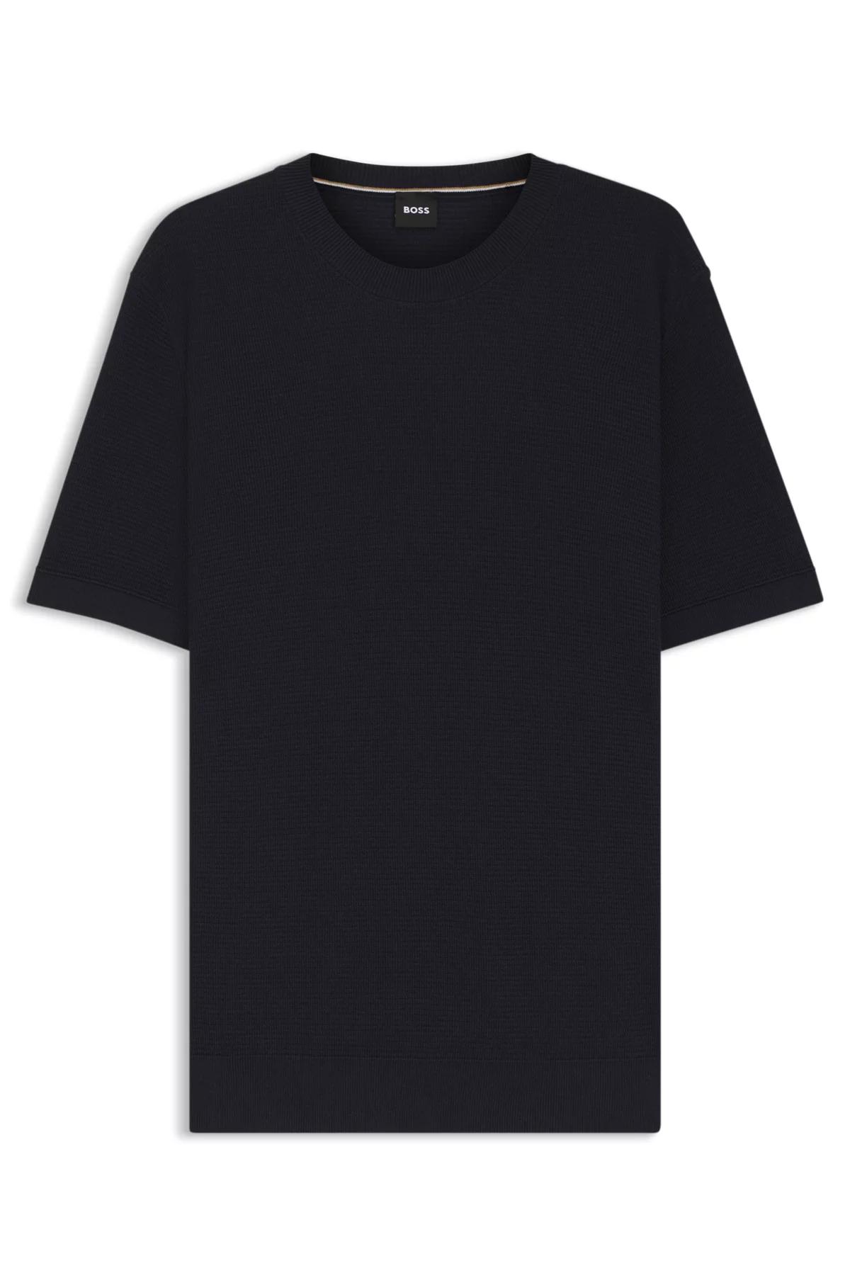 Rib-knit sweater with logo detail Product Image