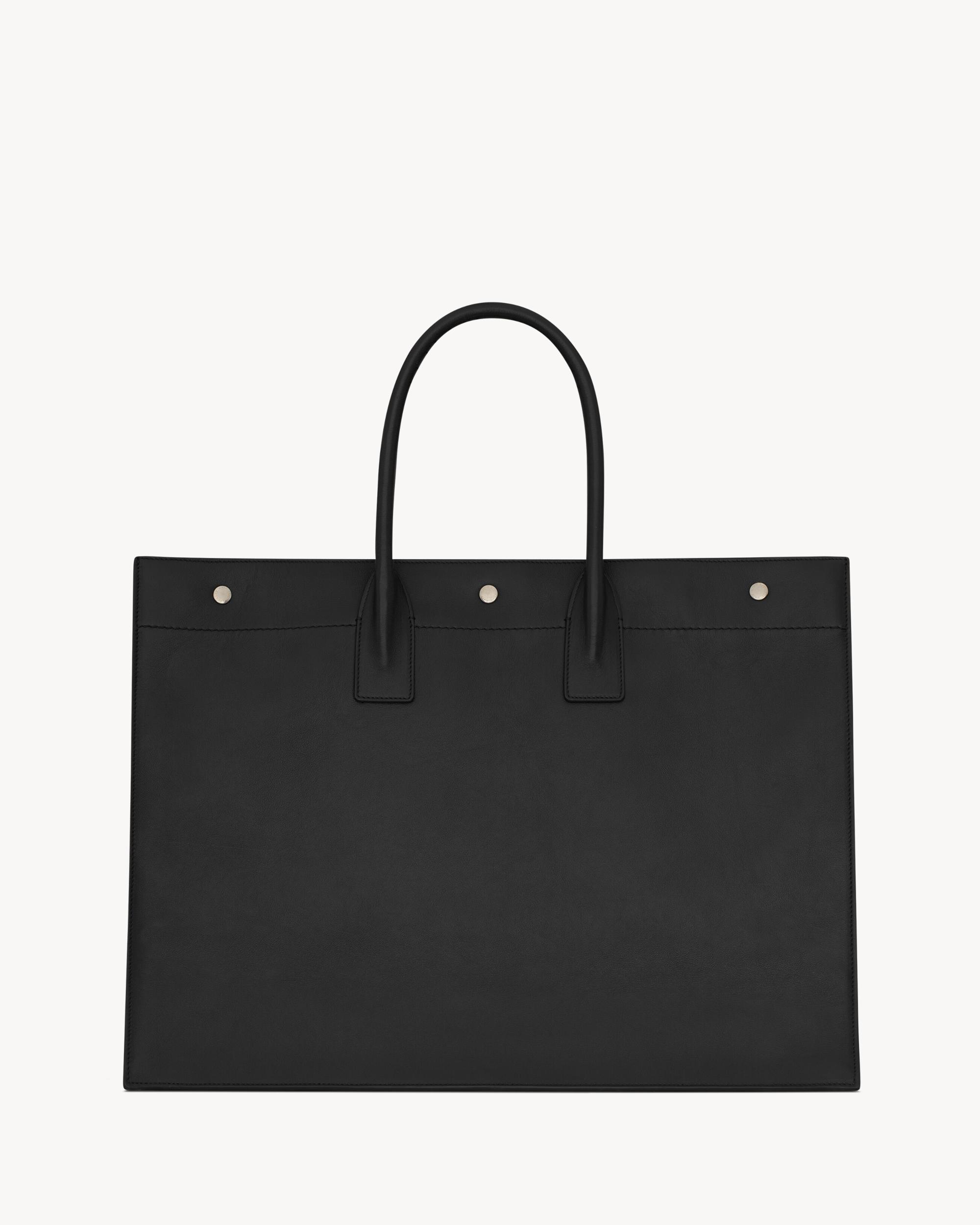 RIVE GAUCHE large tote bag in smooth leather Product Image