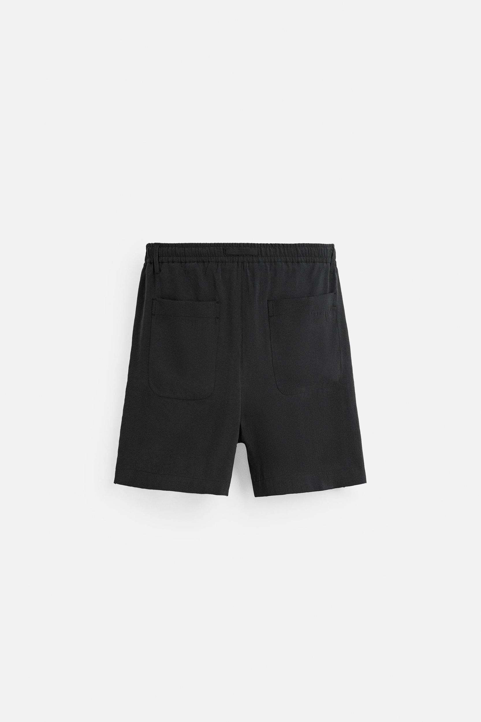 DENIM CARGO SHORTS Product Image