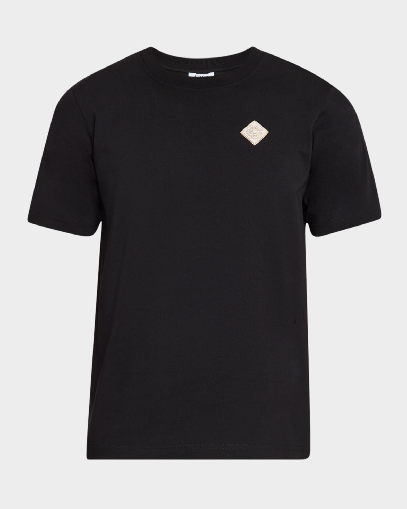 Men's Embellished Patch T-Shirt Product Image