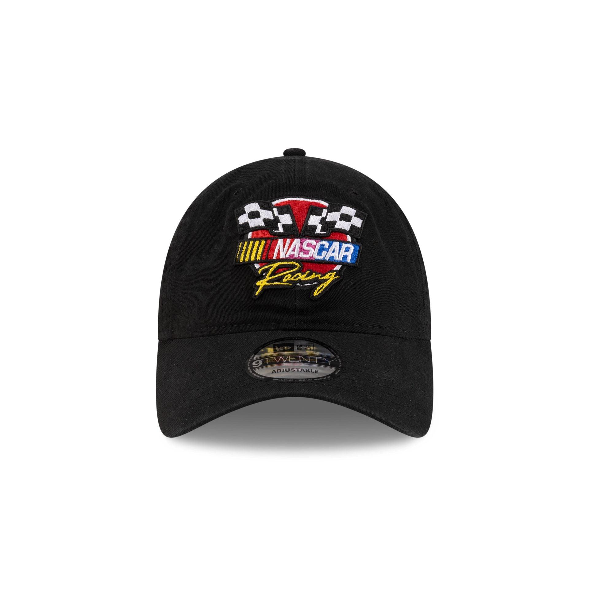 NASCAR Classics Flags Black 9TWENTY Adjustable Hat Male Product Image