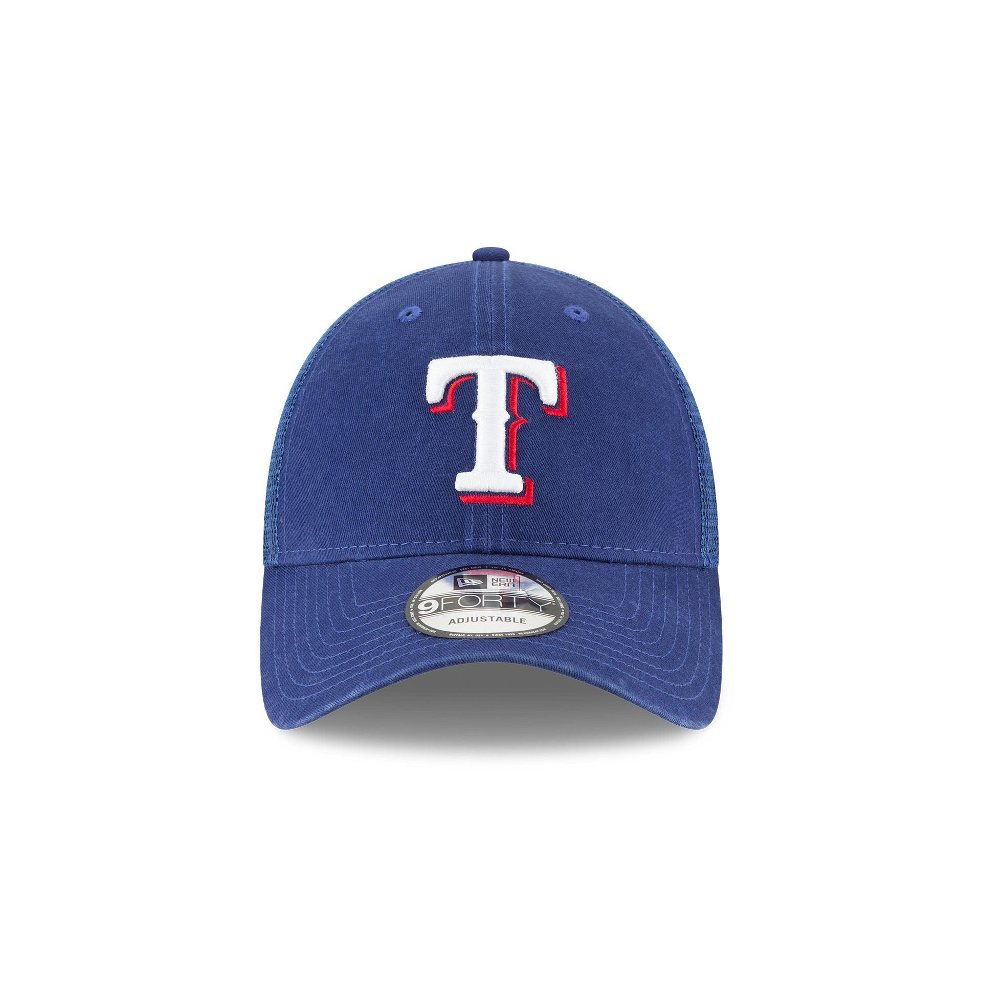 Texas Rangers 9FORTY Trucker Hat Male Product Image