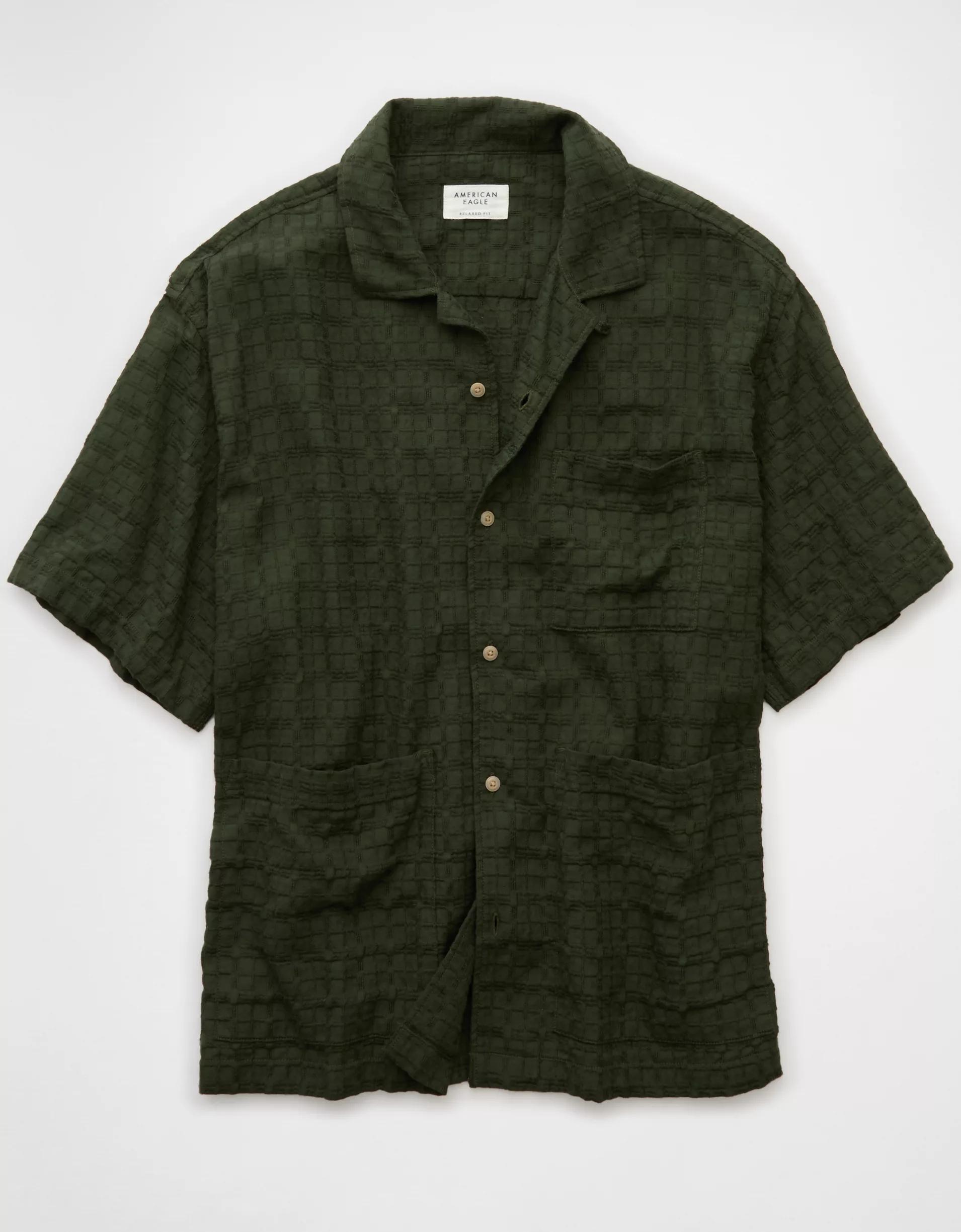 AE Poolside Button-Up Shirt Product Image
