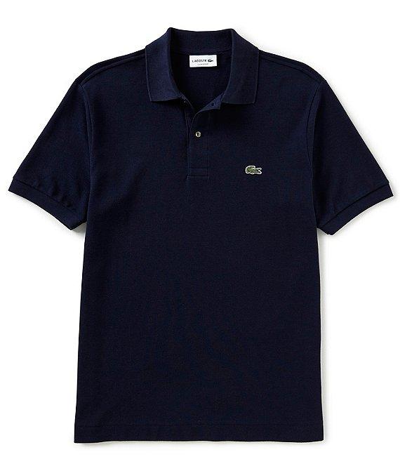 Lacoste Big & Tall Solid Pique Short Sleeve Polo Shirt Product Image