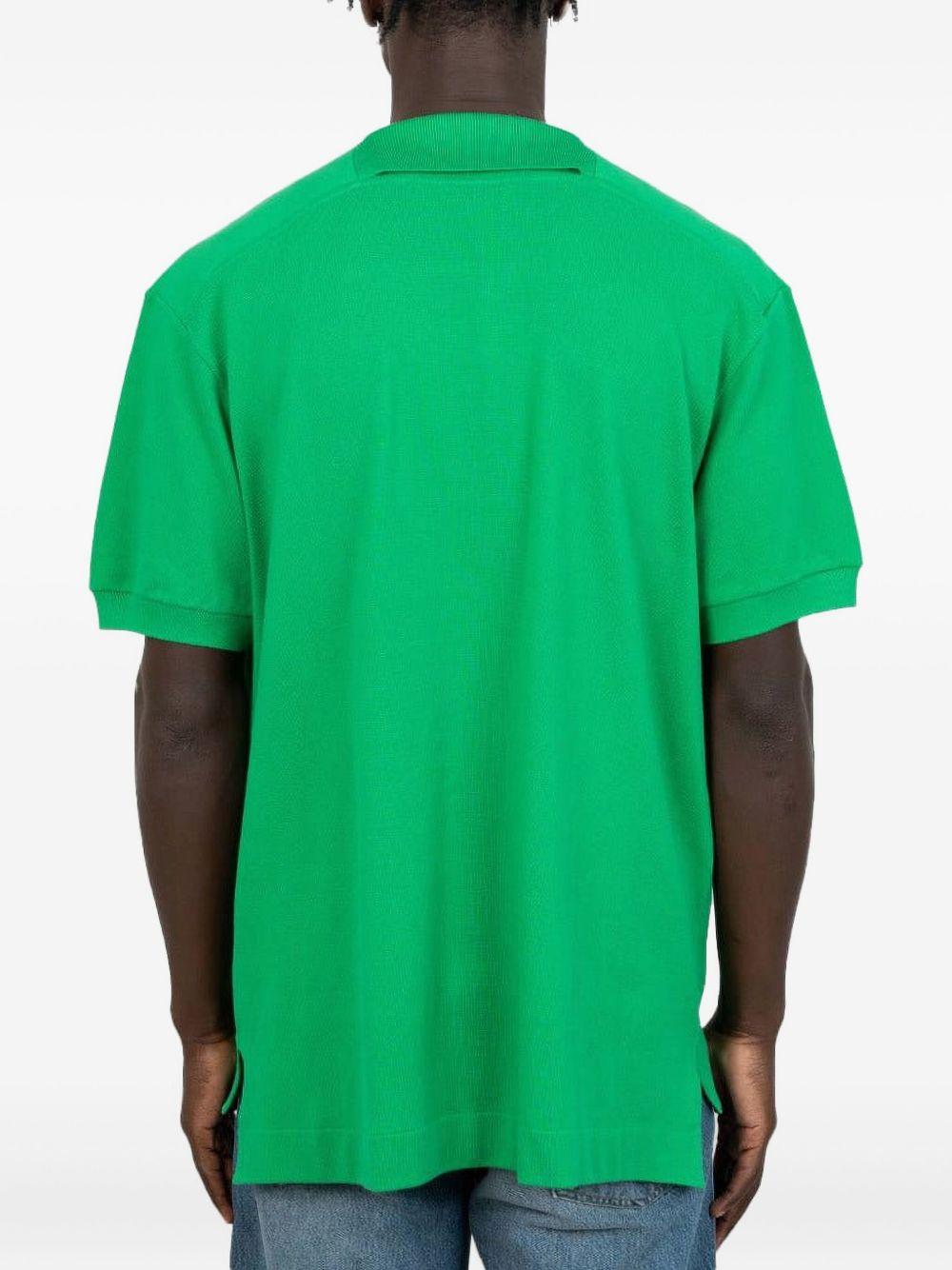 logo-appliqué polo shirt Product Image