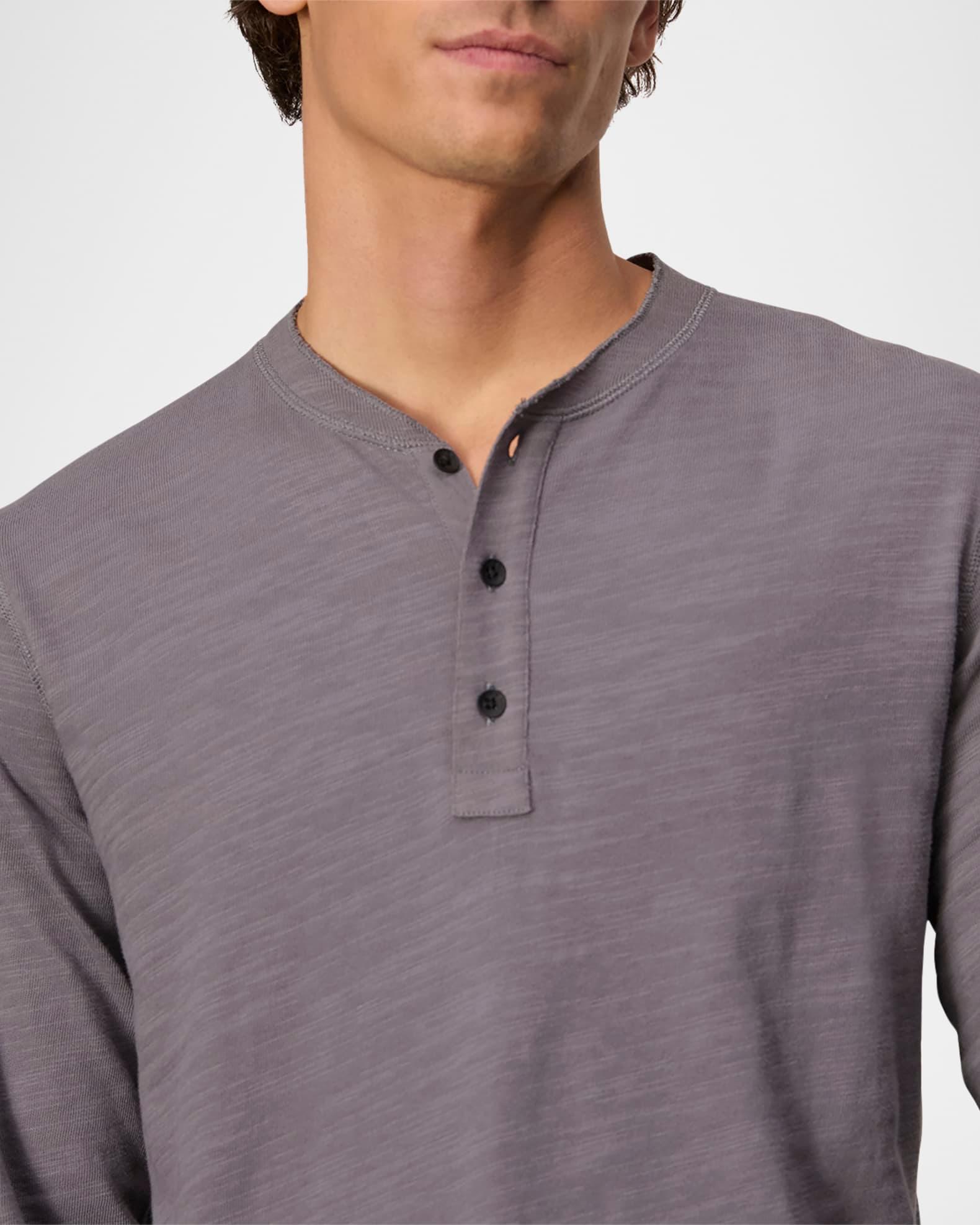 Men's Classic Flame Henley Shirt Product Image