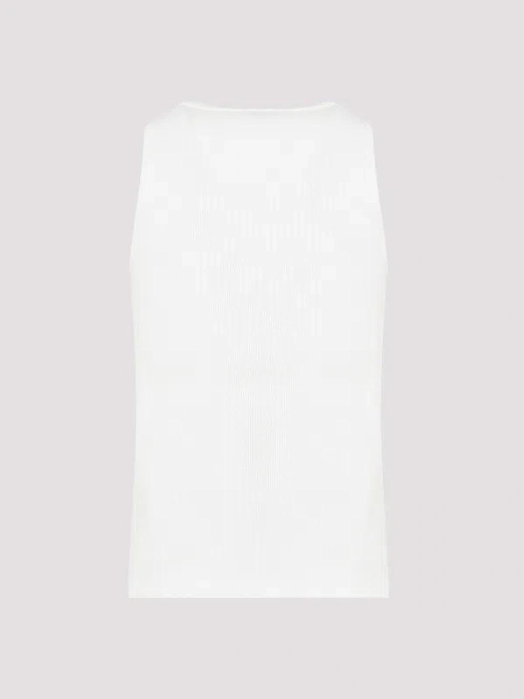 BOTTEGA VENETA Slim Fit Cotton T-shirt In White Product Image