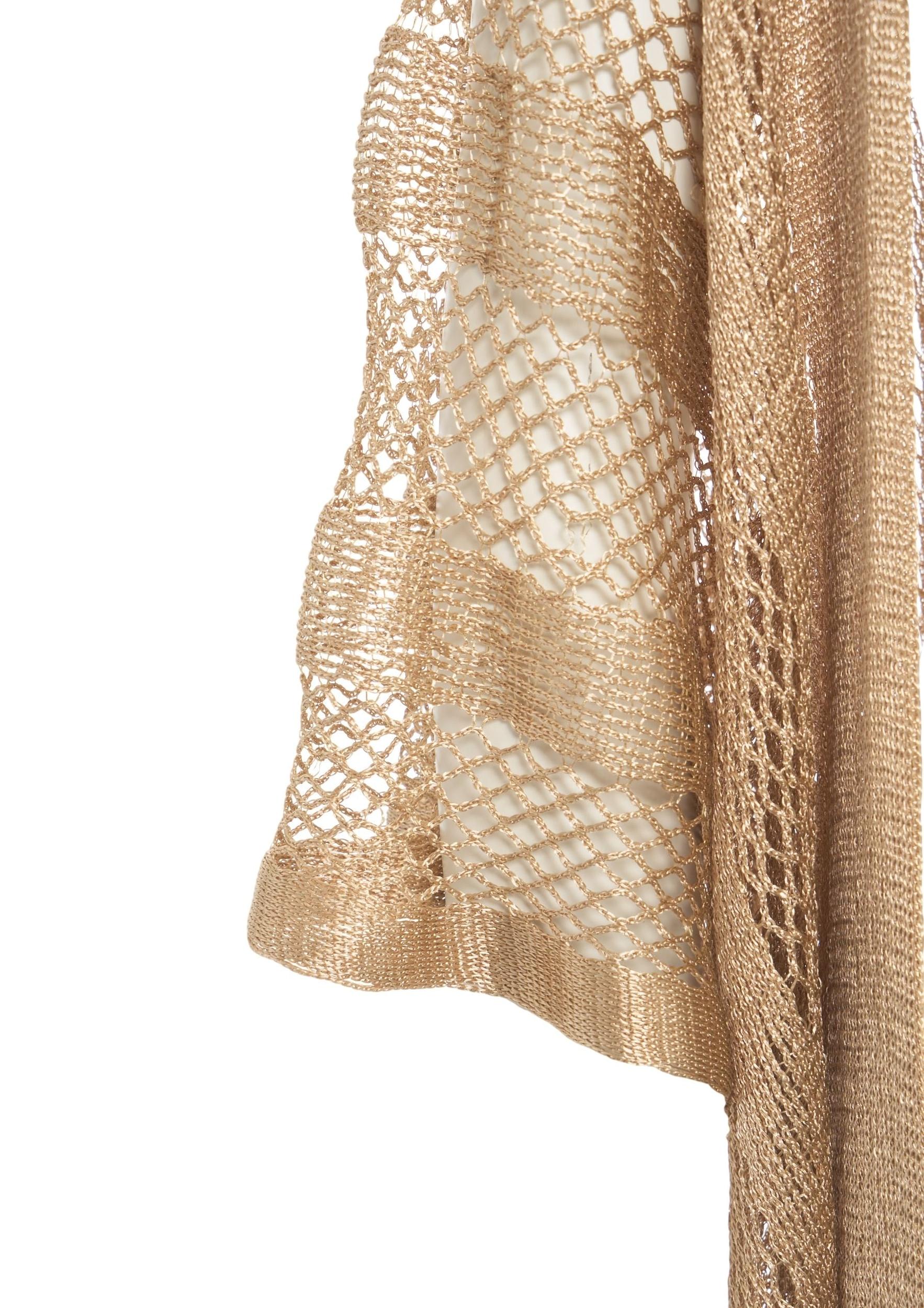 Poncho with fringes Product Image