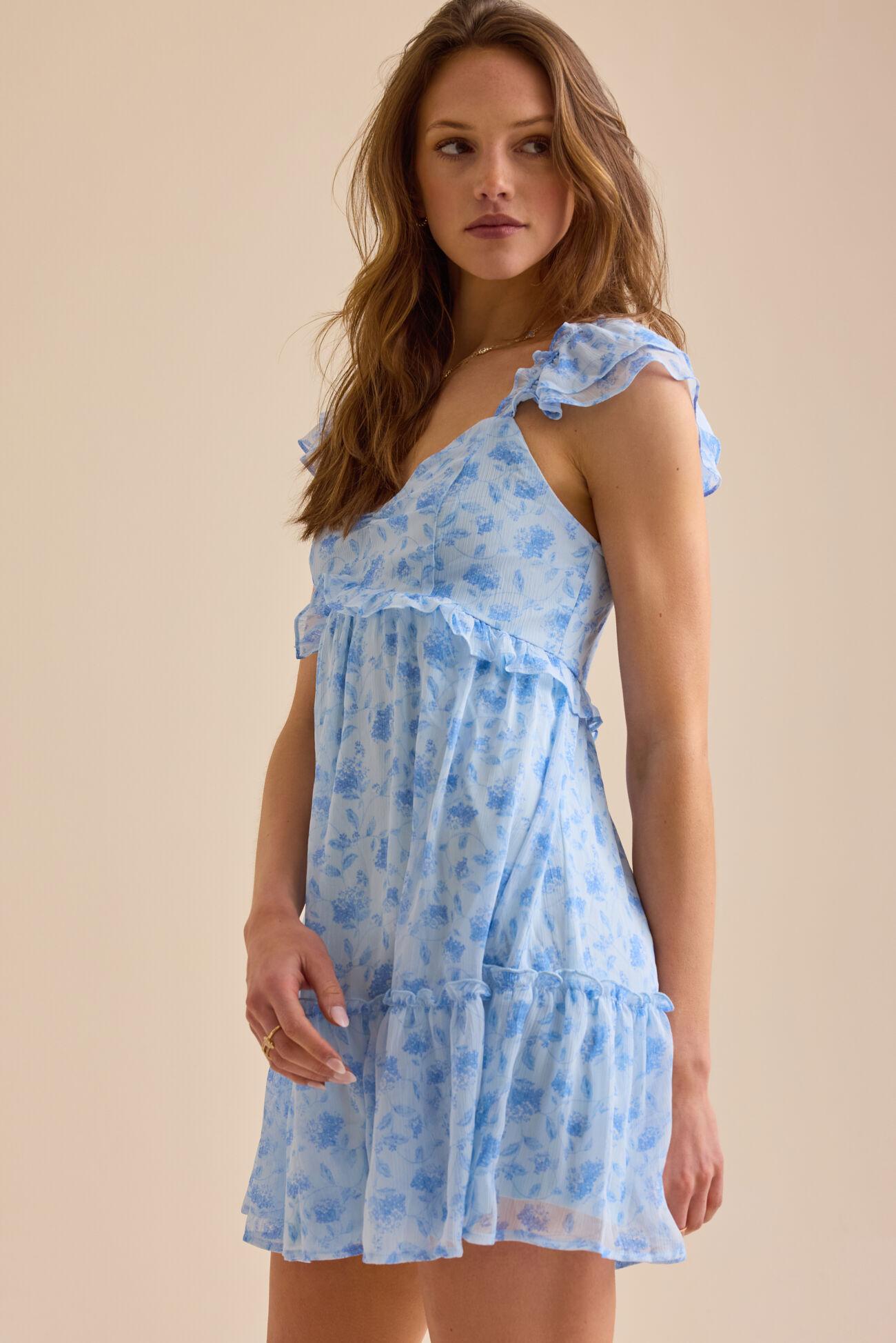 Bonny Floral Mini Dress Product Image