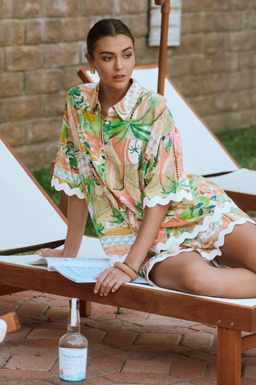 Resort Style Printed RicRac Set Product Image