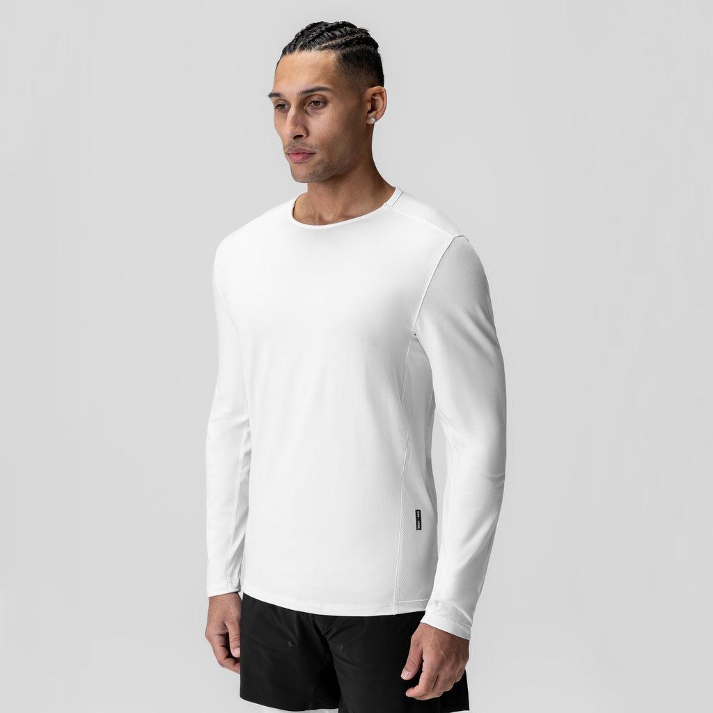 1058. Creora® Cotton Modal Long Sleeve - White Product Image