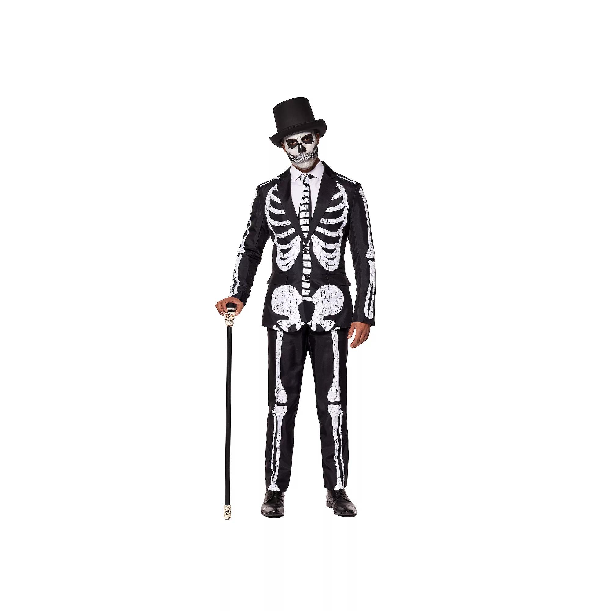 Mens Suitmeister Halloween Skeleton Suit Product Image