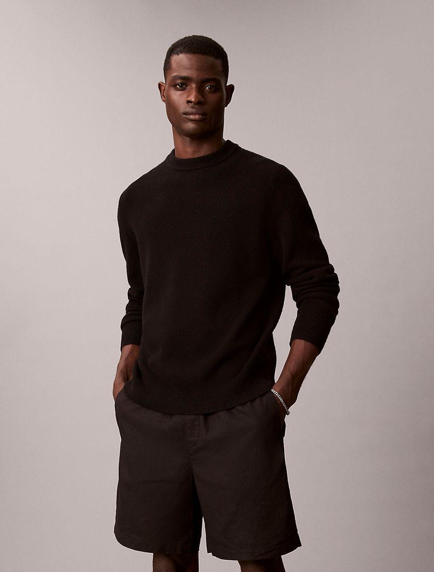 Linen Cotton Pull-On Shorts Product Image