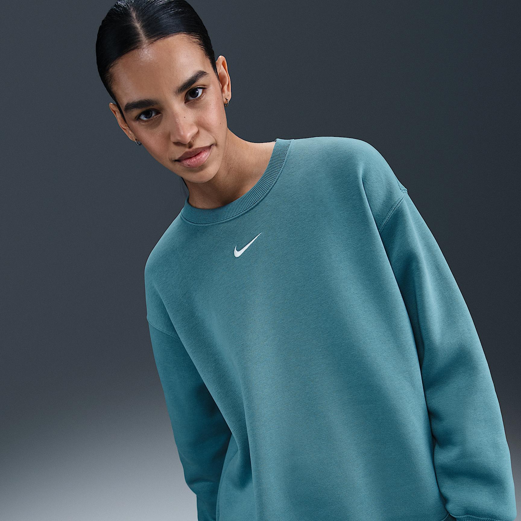 Women's Nike Sportswear Phoenix Fleece Oversized Crew-Neck Sweatshirt Product Image