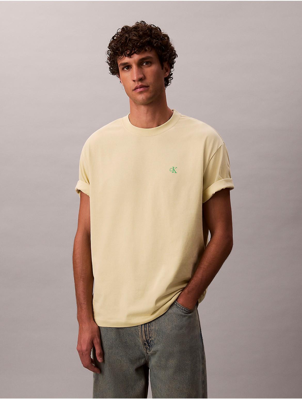 Calvin Klein Mens Archive Logo Relaxed Crewneck T-Shirt Product Image