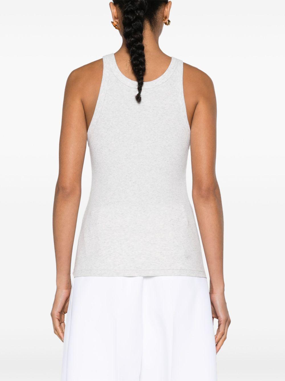 ribbed cotton tank top Product Image