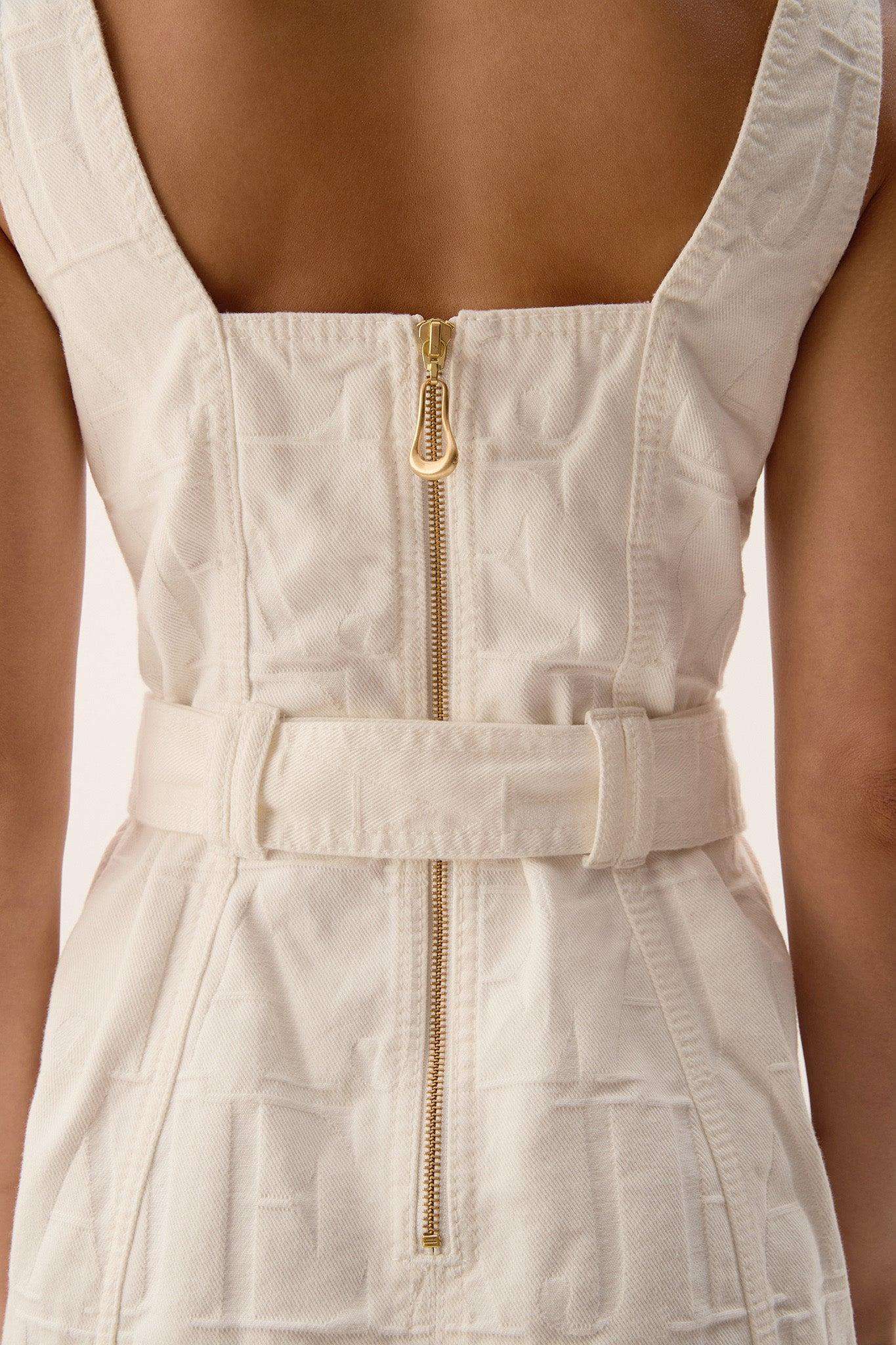 Helm Denim Mini Dress Product Image