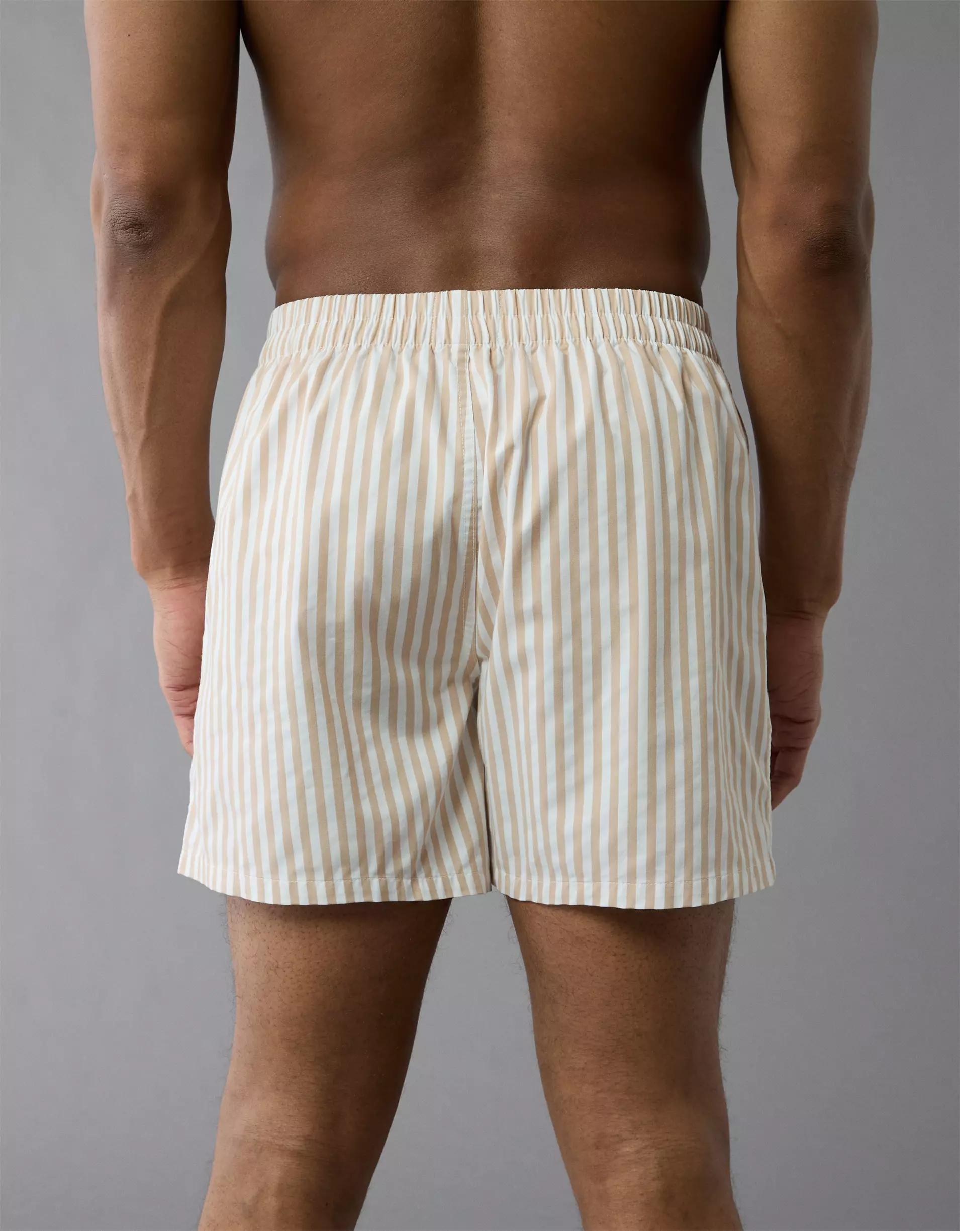 AEO Men's Striped Poplin Pocket Boxer Short Product Image