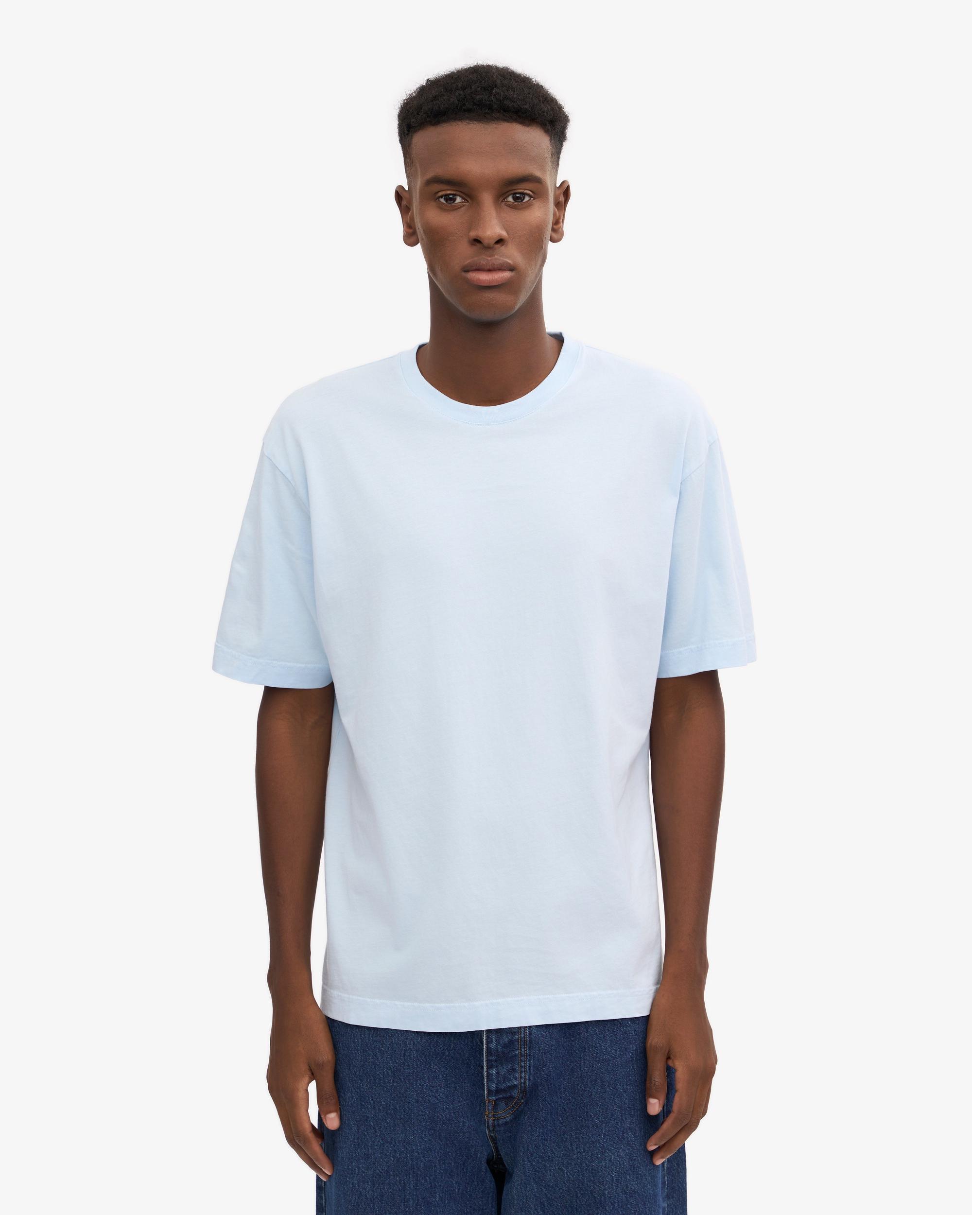 Oversized Organic T-Shirt - Polar Blue Product Image