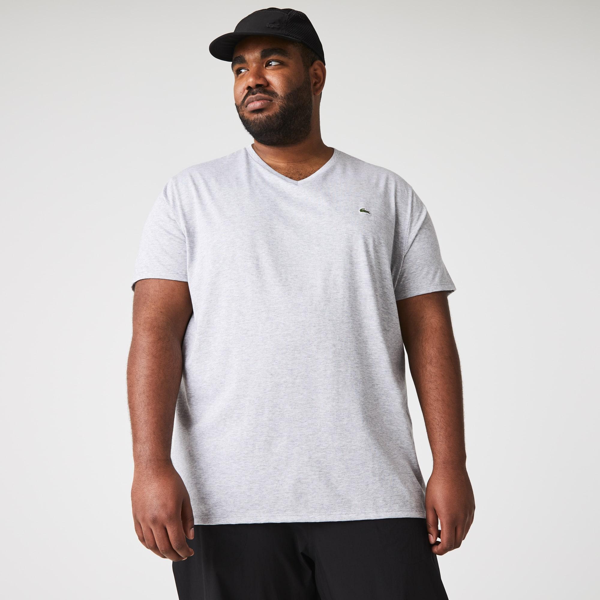 Men's Lightweight Pima Cotton V-Neck T-Shirt Product Image