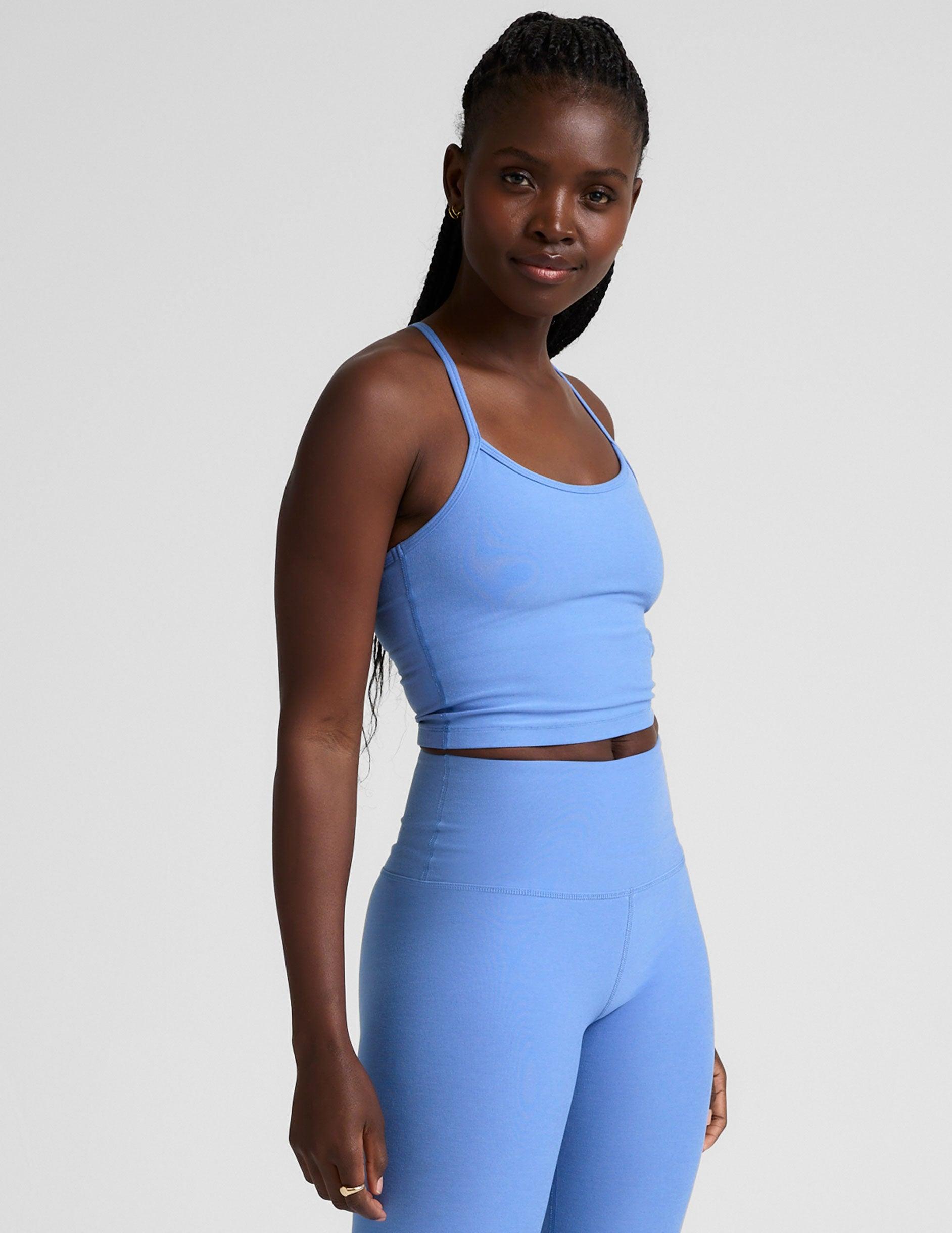 Spacedye Slim Racerback Cropped Tank Product Image