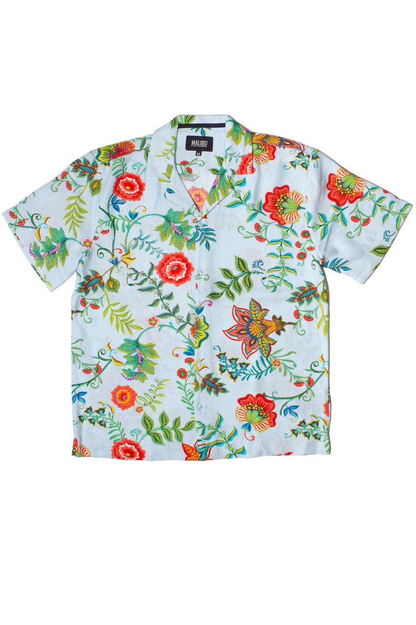 Paisley Floral Tapestry Button Up Shirt Product Image