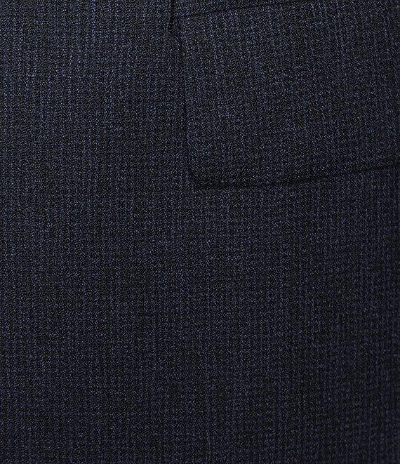 John Varvatos Slim Fit Flat Front Stripe Pattern 2-Piece Suit Product Image